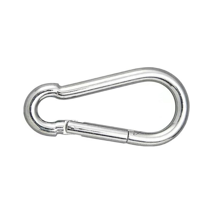 Safety carabiner made of carbon steel