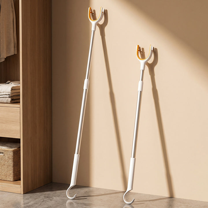 Telescopic drying support with adjustable length
