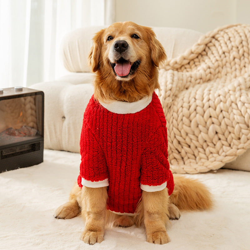 Pet Fleece Pullover, two-armed, Autumn and Winter