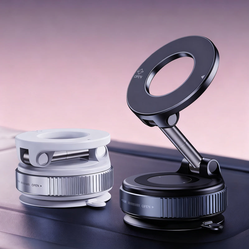 Magnetic Car Phone Mount made of Aluminum
