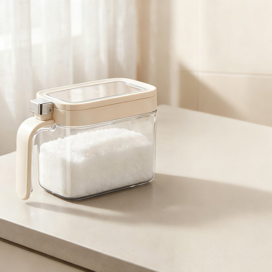 Spice container, ABS, square, airtight