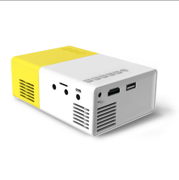 Portable LED Projector, 20–60 Inch
