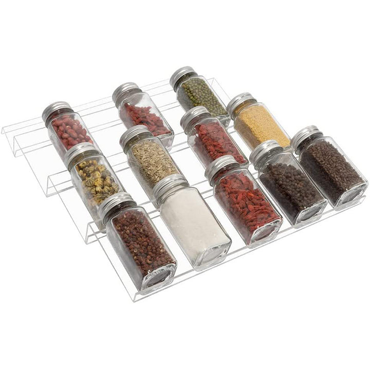 Drawer organizer for spices and small parts