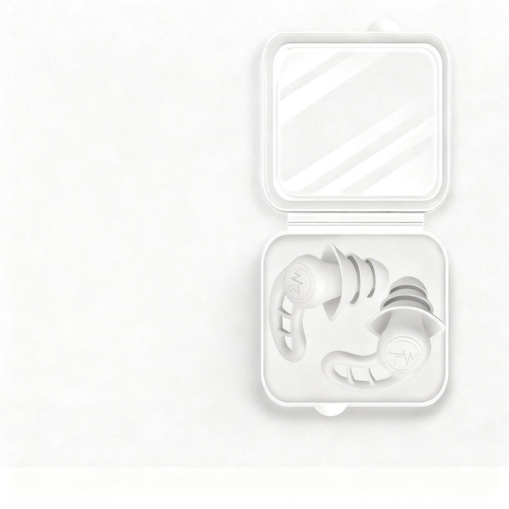 Silicone earplugs for sleeping and swimming
