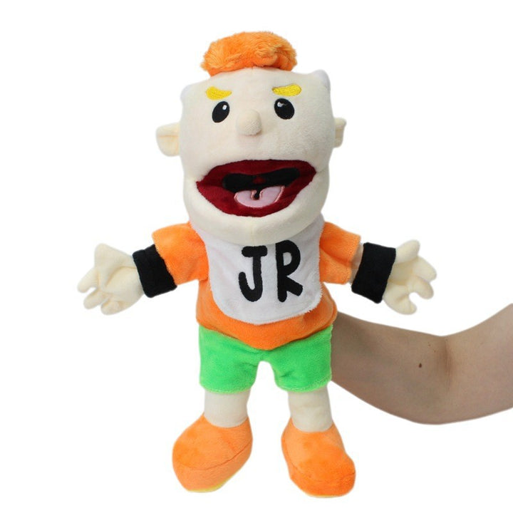 Hand puppet shark with movable arms