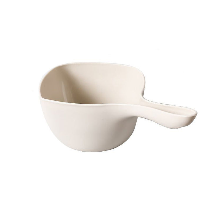 Plastic water scooper with long handle