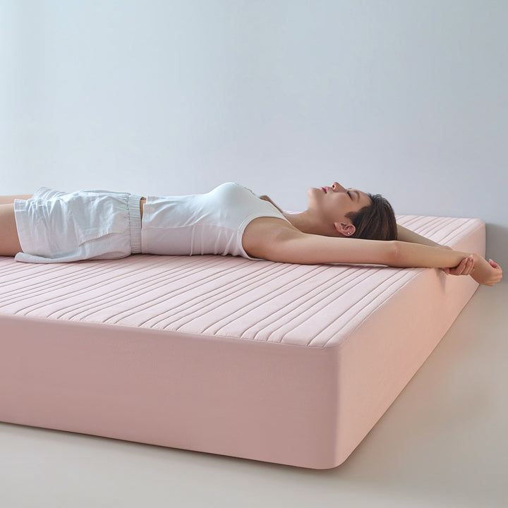 Waterproof mattress cover with padding, antibacterial