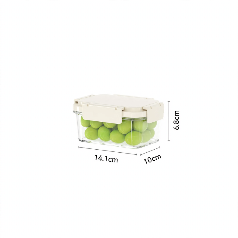 Fresh-keeping box with cooling element and drip tray
