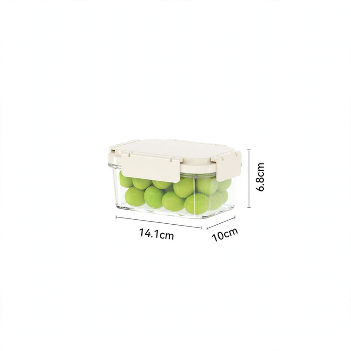 Fresh-keeping box with cooling element and drip tray