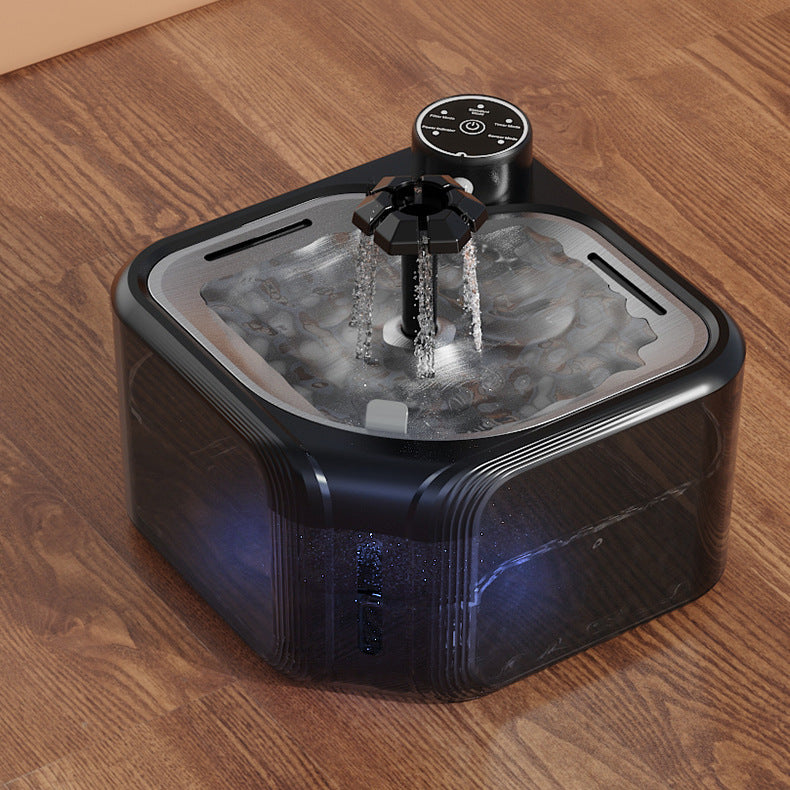 Stainless Steel Pet Drinking Fountain with Sensor