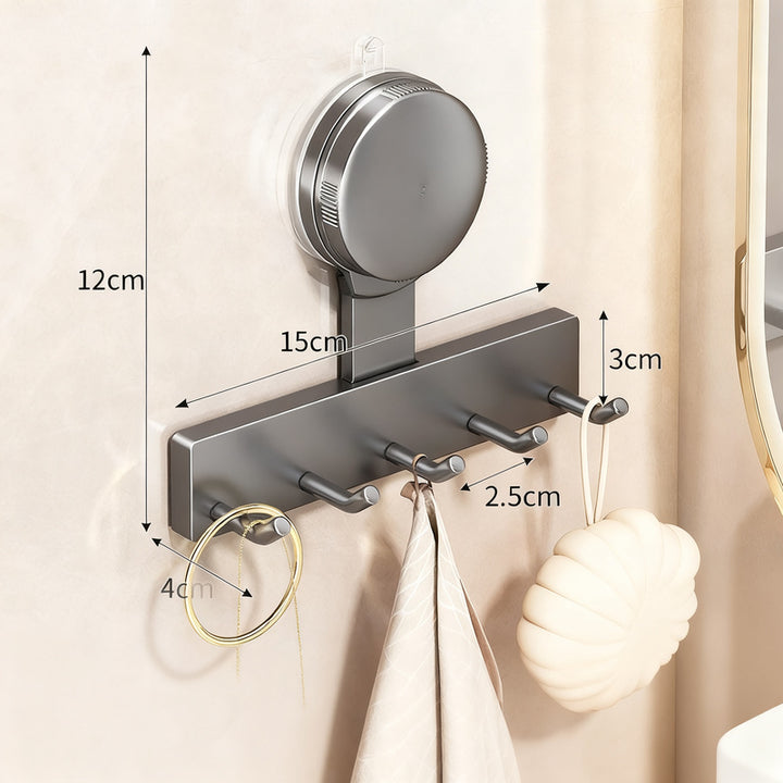 Suction cup hook, load-bearing, no drilling