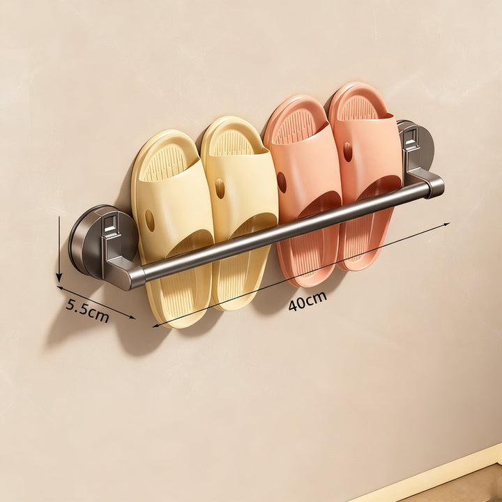 Suction cup stair stand made of aluminum