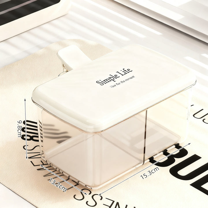 Spice box with multiple compartments