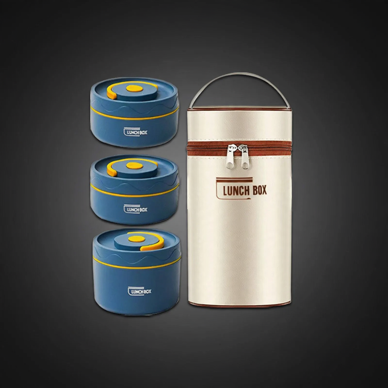 Stainless Steel Lunch Box, Multi-layer, 501–800 ml