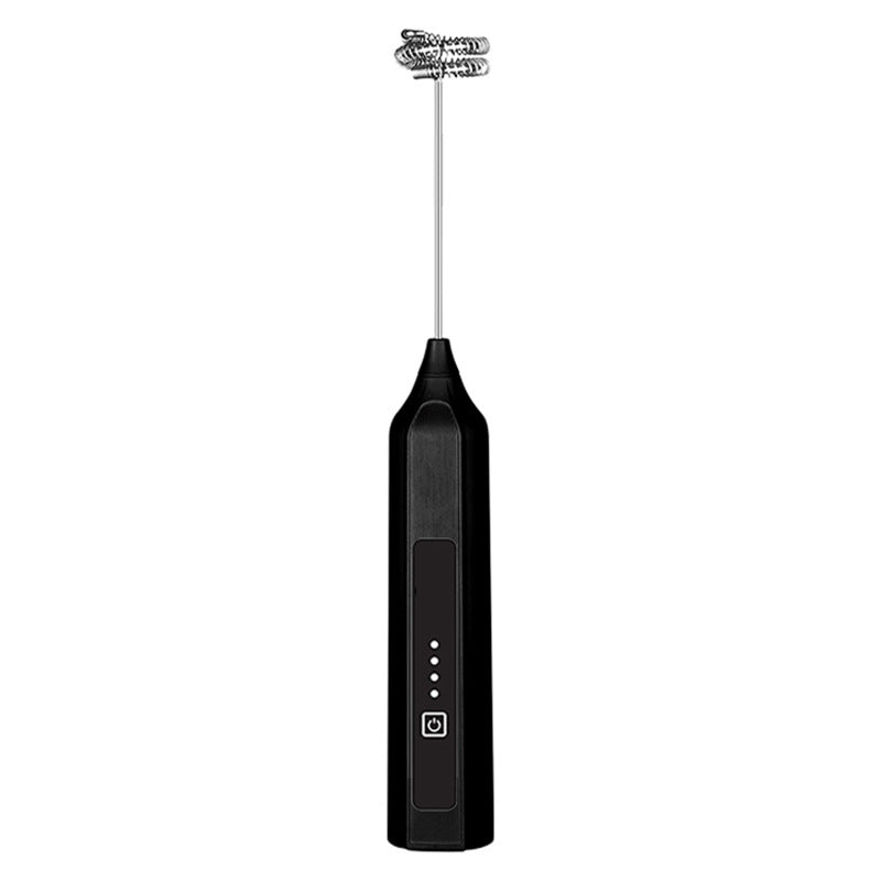 Electric milk frother, rechargeable, multifunctional