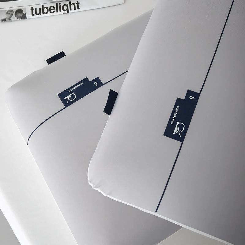 Ergonomic pillow with memory foam