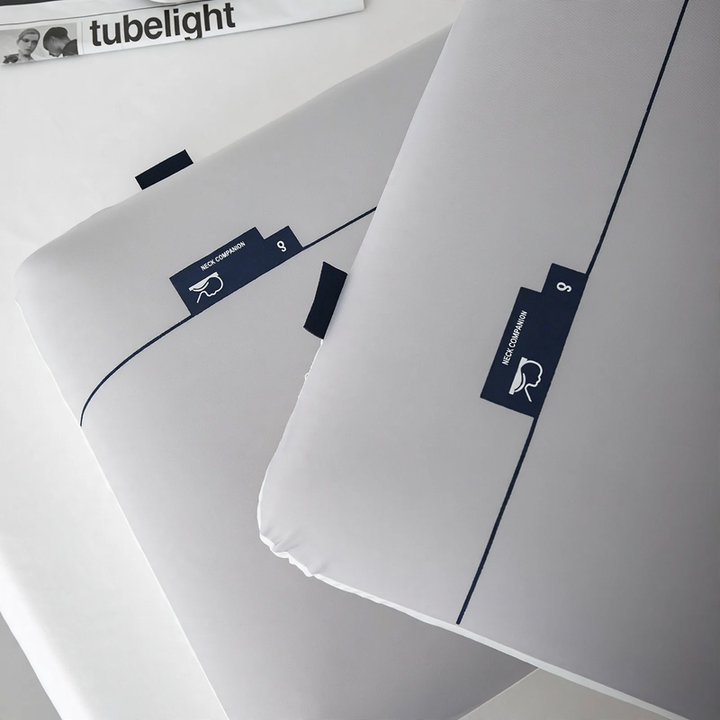 Ergonomic pillow with memory foam
