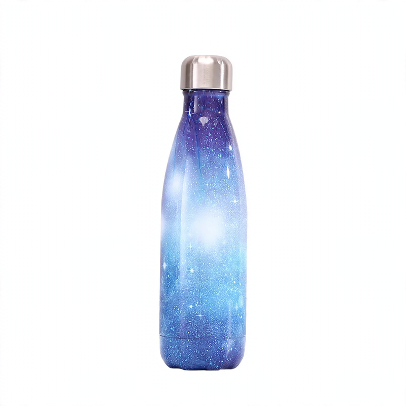 Insulated stainless steel drinking bottle, 500 ml