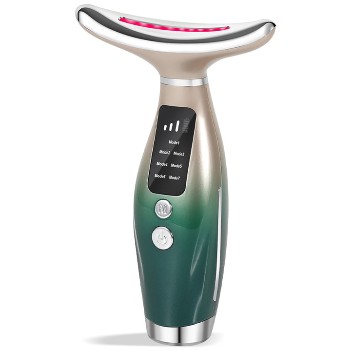 Portable beauty device for face and neck