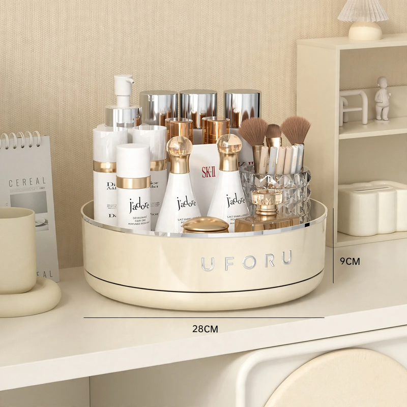 Rotatable spice rack in vintage style