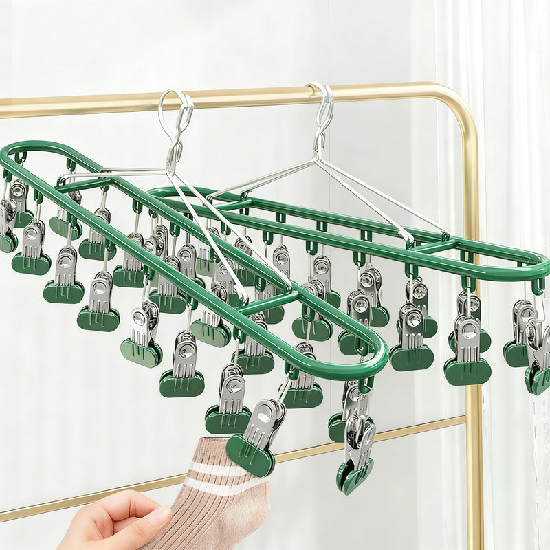 Steel clothespin holder, 18–20 clips