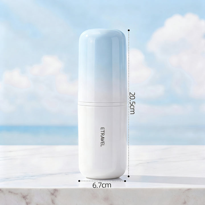 Portable dental care set for travel