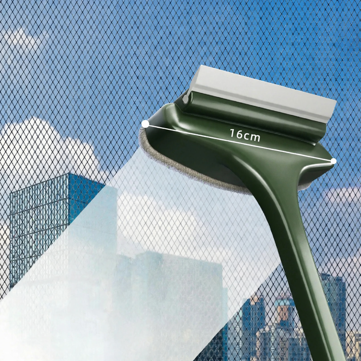 2-in-1 window and fly screen cleaning brush