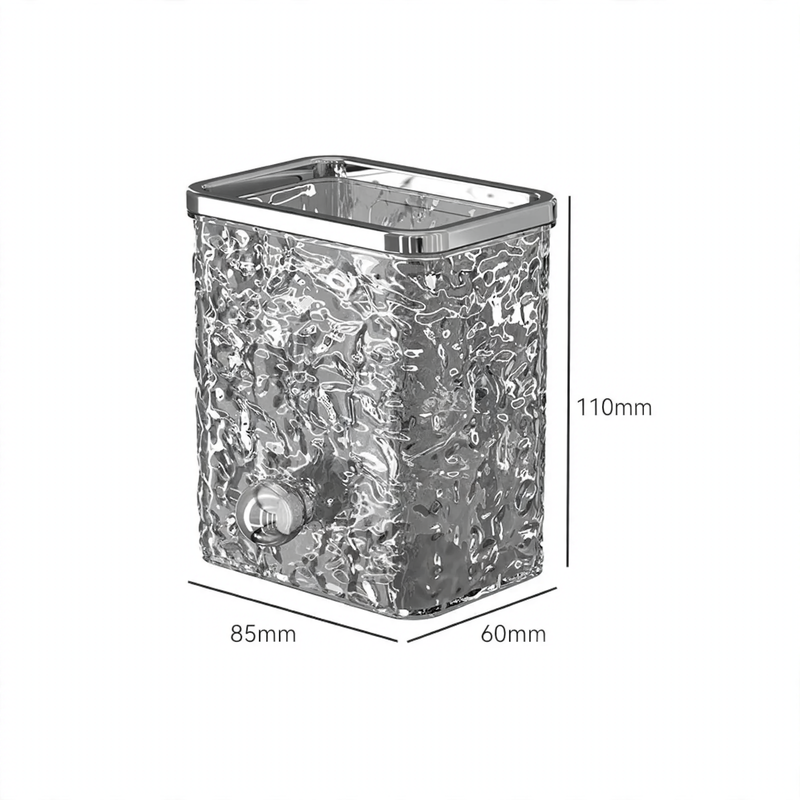 Wall-mounted storage box, self-adhesive