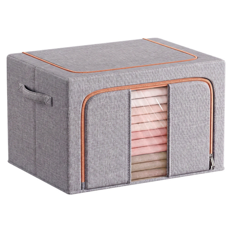 Foldable storage box made of fabric, 50–60 L