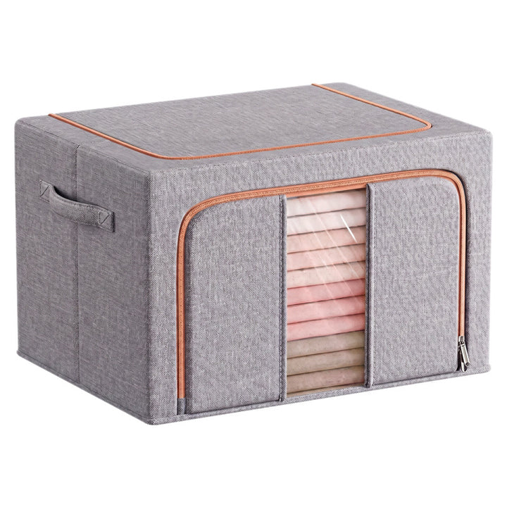 Foldable storage box made of fabric, 50–60 L