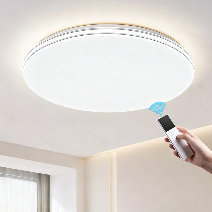 LED ceiling light round 40 cm, modern, dimmable