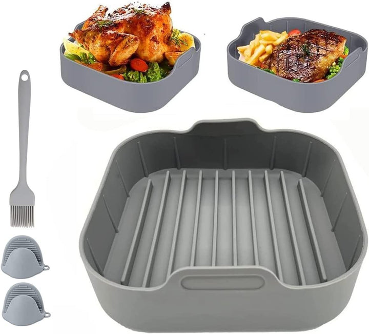 Silicone baking molds for air fryer and oven
