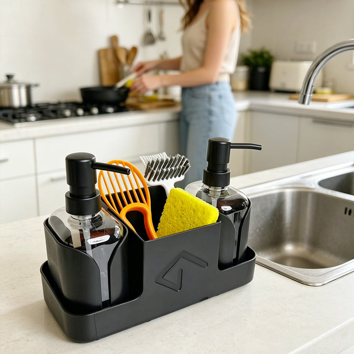 Wall-mounted soap dispenser, ABS