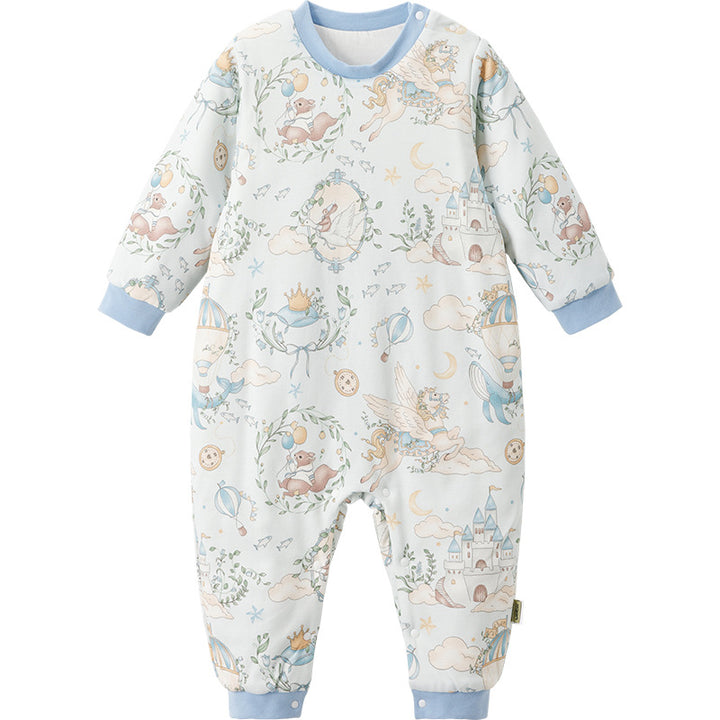 Kids sleeping bag, 130 cm, cotton blend