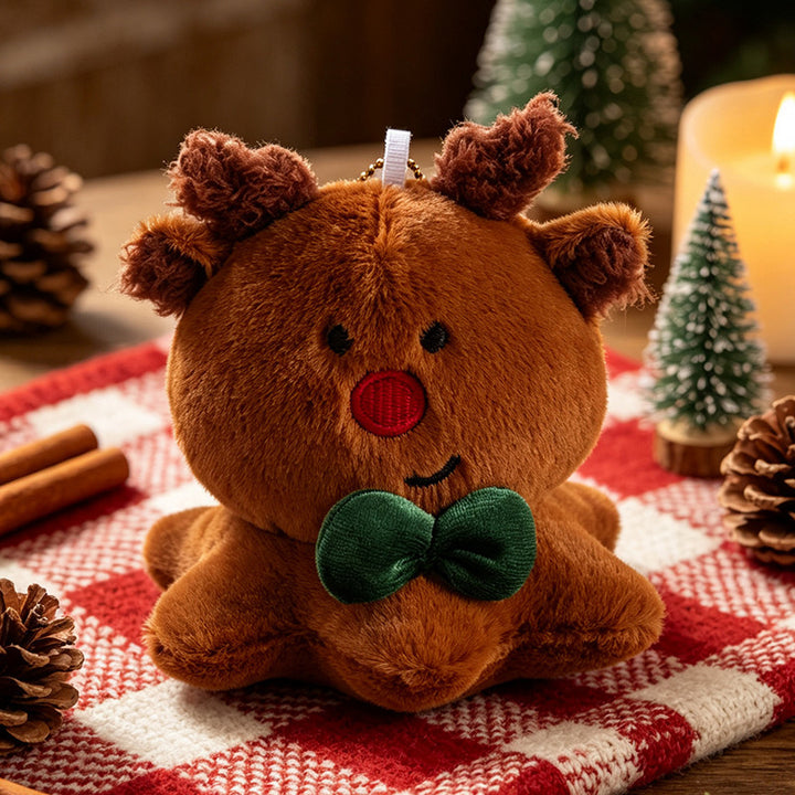 Plush toy Christmas figure, 13 cm, polyester