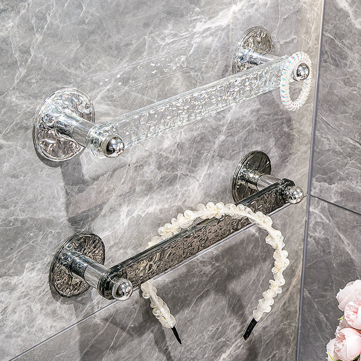 Towel holder, plastic, hanging free, 50 cm