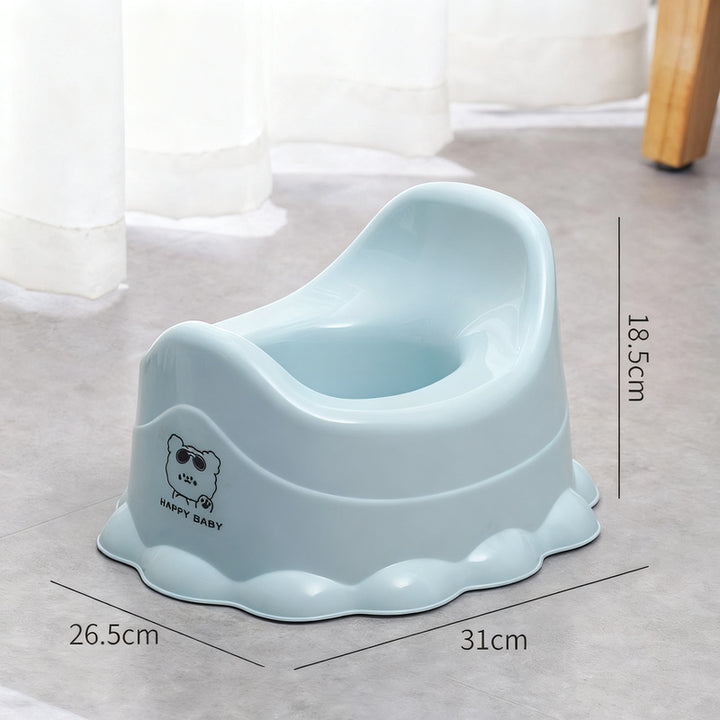Child potty made of plastic