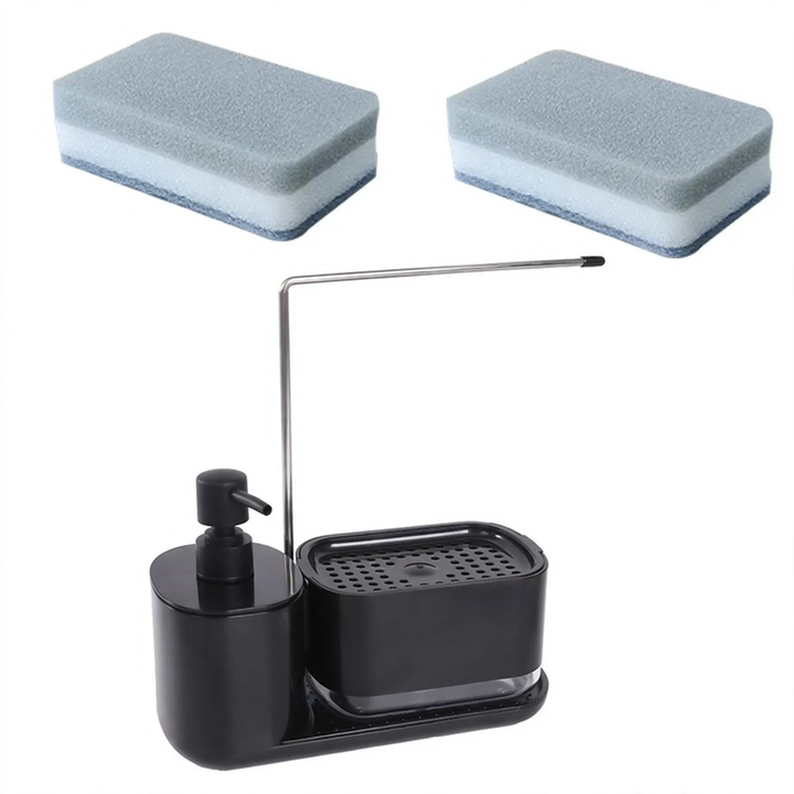 Soap dispenser with pump