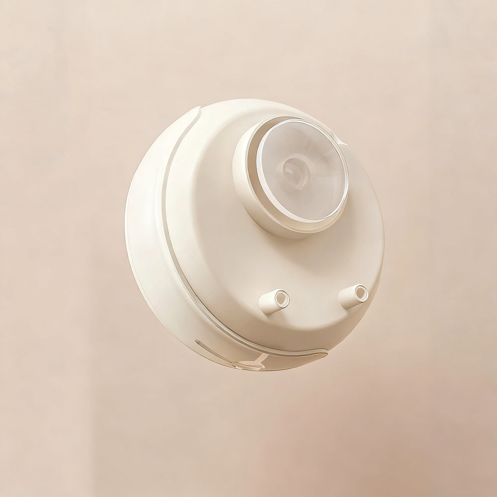 Cling film dispenser with suction cup