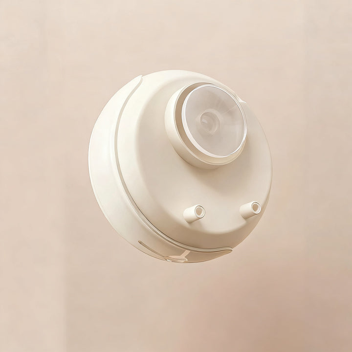 Cling film dispenser with suction cup