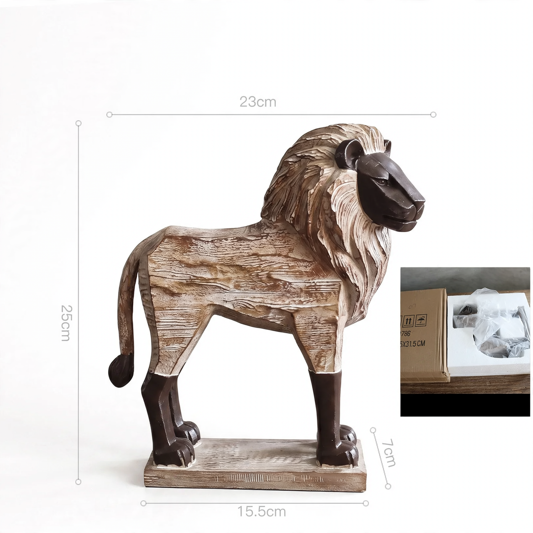 Elephant decorative figure made of resin, European style