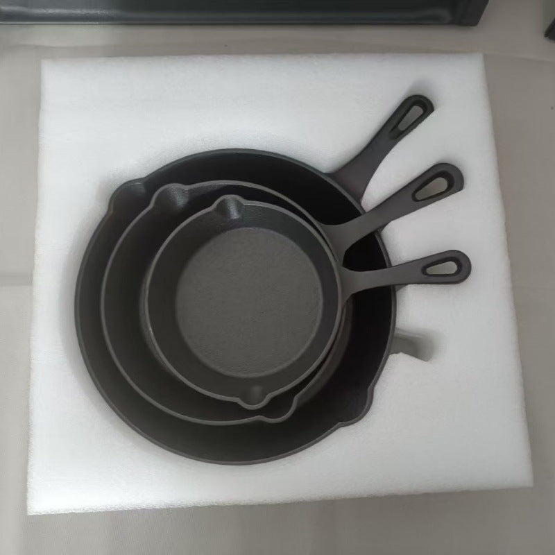 Cast Iron Pot Set, 3 or 4 pieces, 14–26 cm