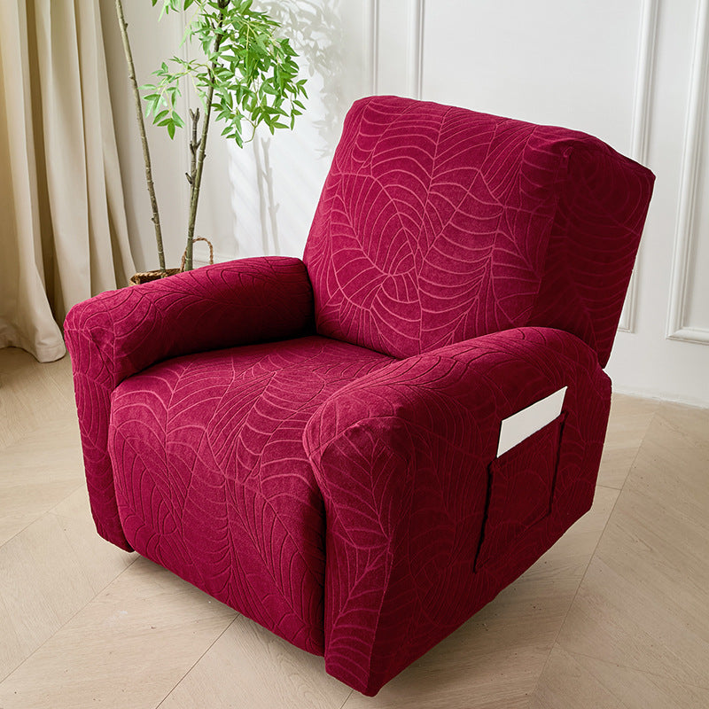 Sofa cover, elastic, geometric pattern