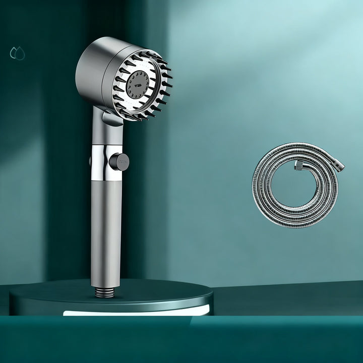 Shower head with filter and massage function