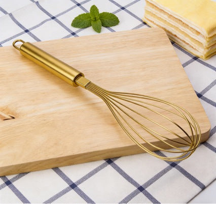 Stainless steel hand whisk