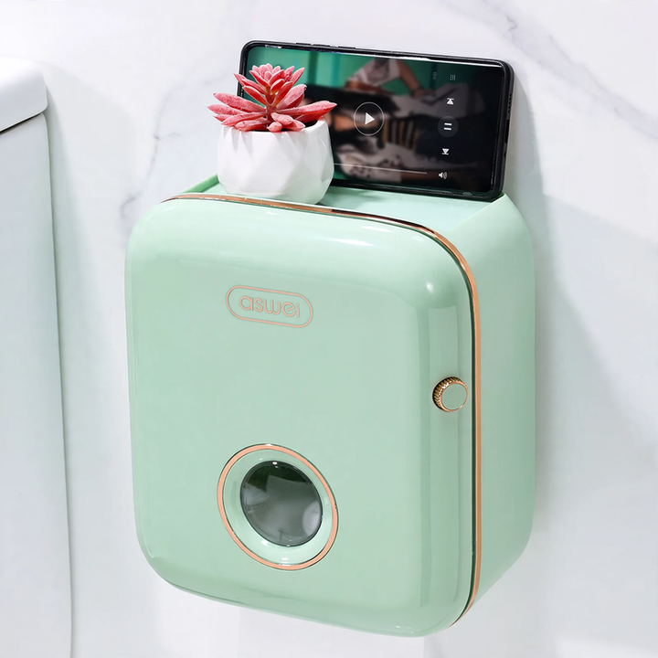 Wall-mounted paper towel box, waterproof, Model A60ZHJ