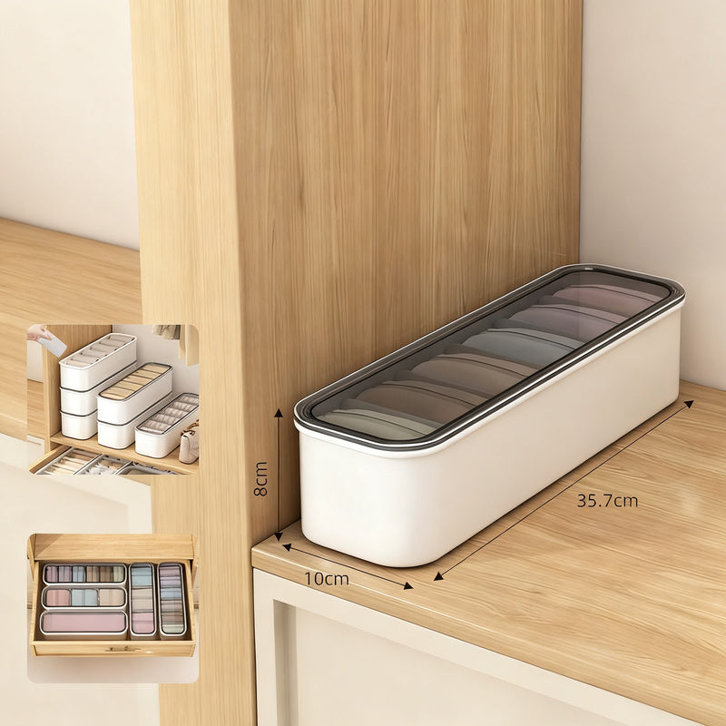 Storage box for underwear and socks, PP