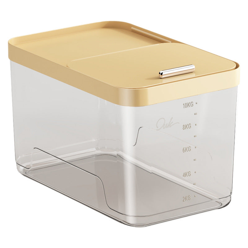 Plastic storage container, airtight, 5–6 L