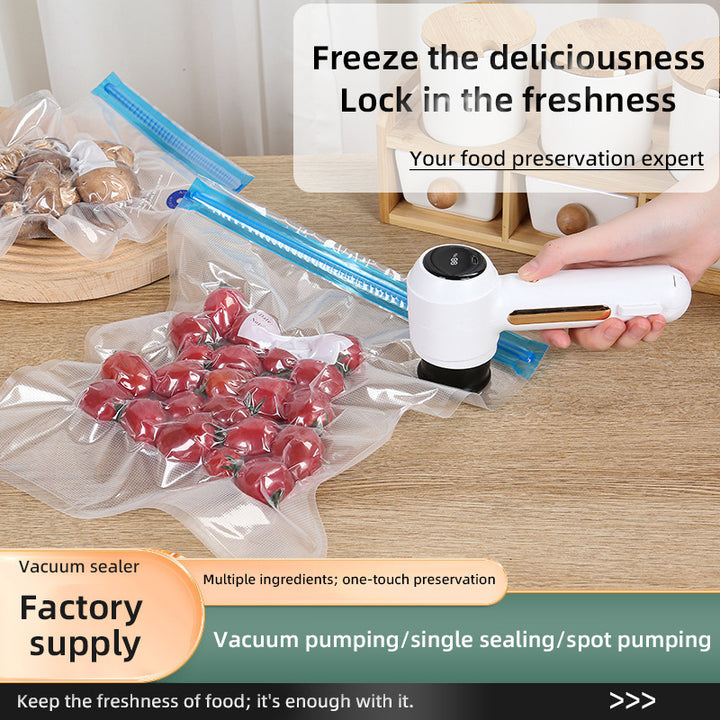 Hand vacuum sealer, Portable, Food fresh