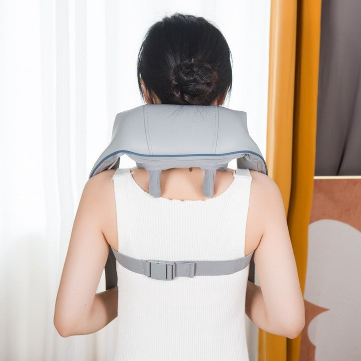 Neck massager with heating function, model 001